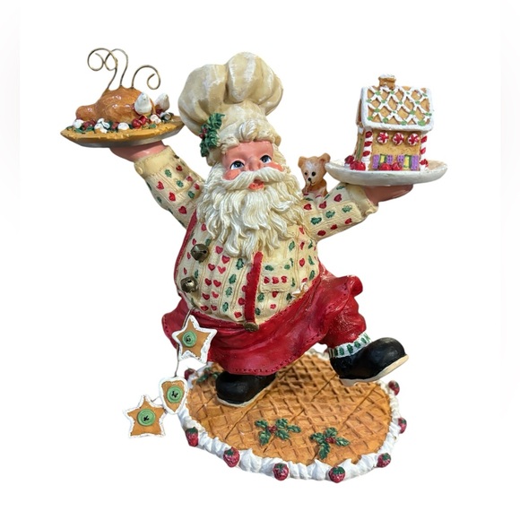 Vintage Home‎ Interiors What’s Cooking Santa year 1999 - Picture 1 of 3